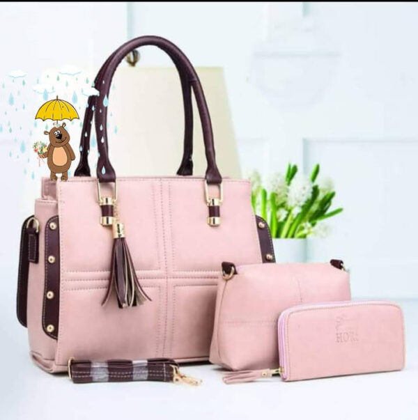 "Sac à Main Rose Élégant - Parfait pour Tous les Jours"